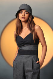 Indigo Bloom Jumpsuit
