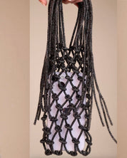 Lumi Knot Mini Bag Black