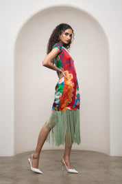 Alya Fringe Dress