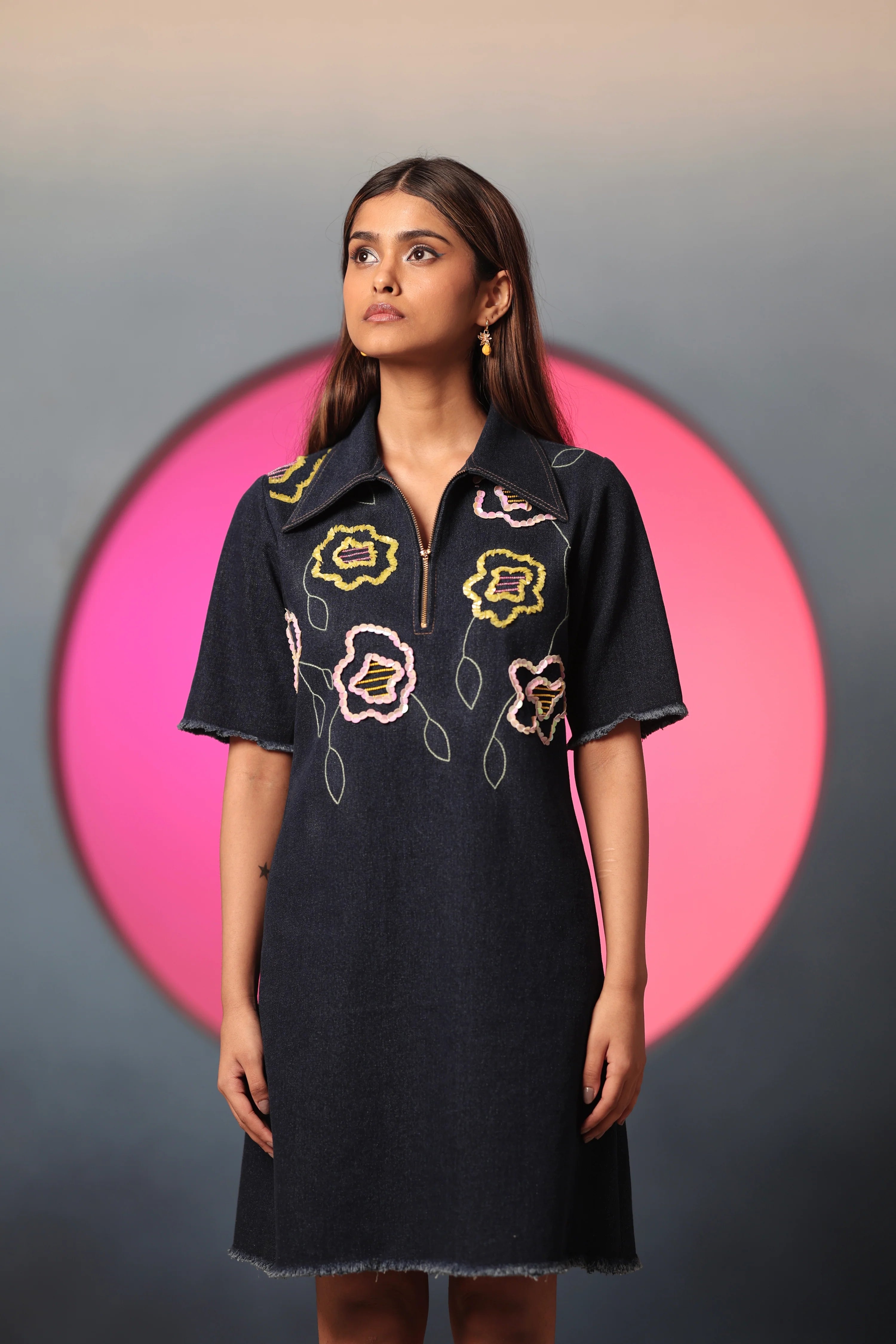 Twilight Straight Denim Dress
