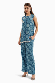 Blue Cotton Shells Set