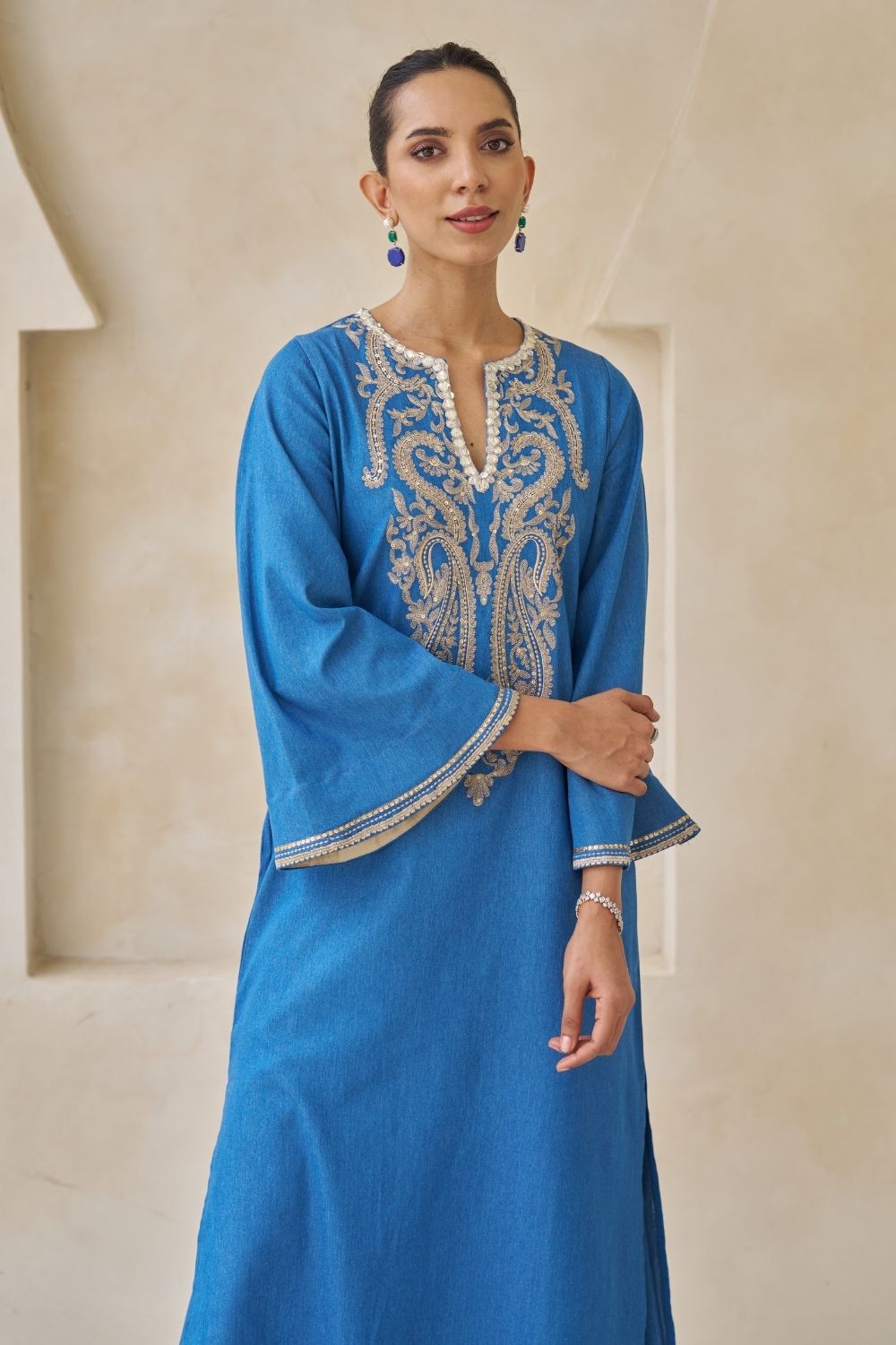 Azura Embroidered Kaftan