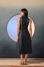 Two Toned Denim Dress