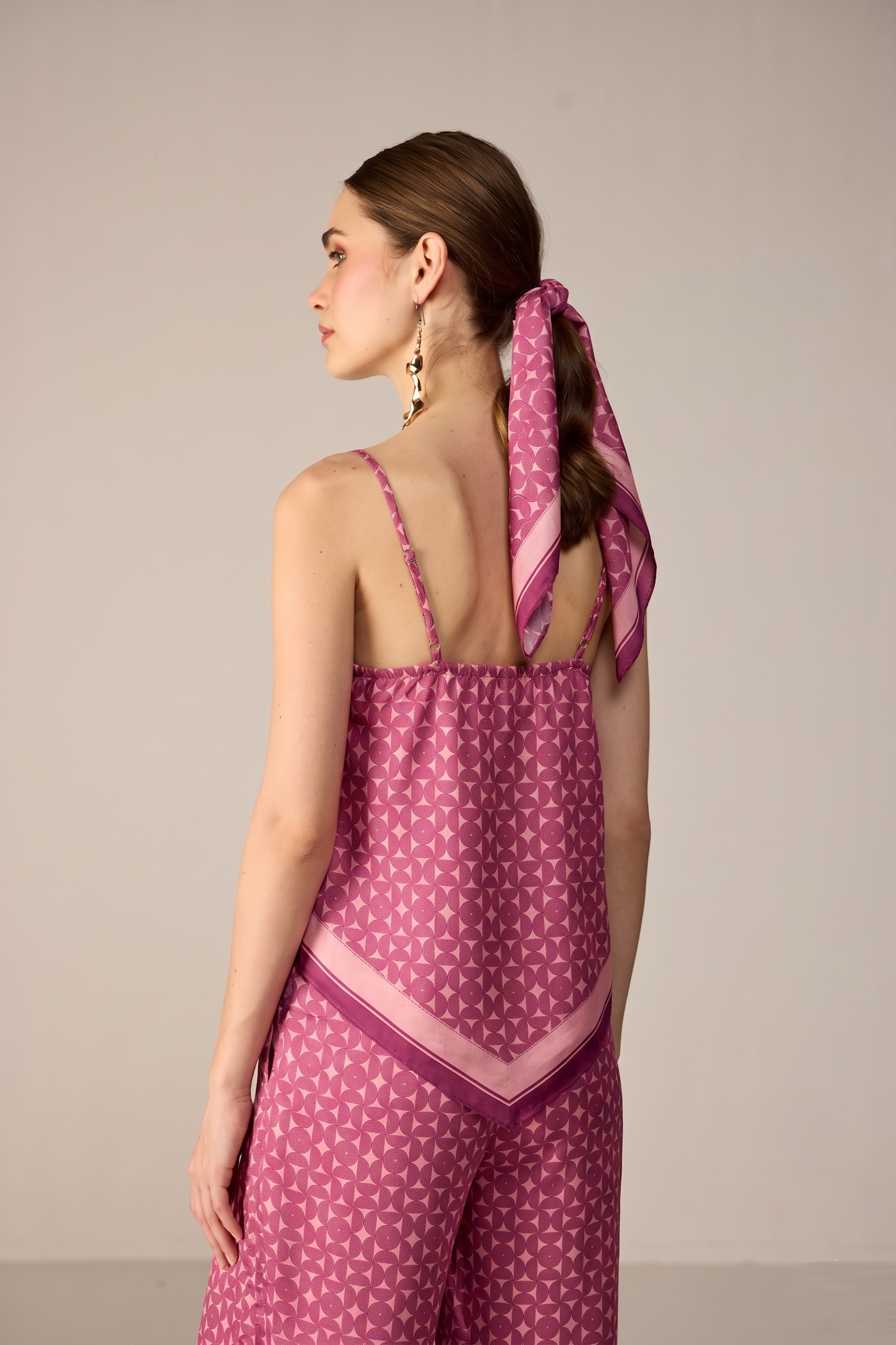 Yuna Top Maroon