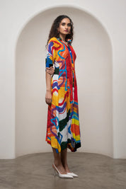 Ruel Kimono Dress