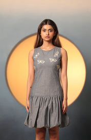 Firefly Embellished Denim Mini Dress