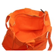 Jena Weekender Canvas Tote Burnt Orange