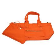Jena Weekender Canvas Tote Burnt Orange