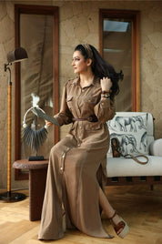 Shalini Passi In Safari Dune Shirt Dress
