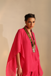 V Poncho Foil Twin Set