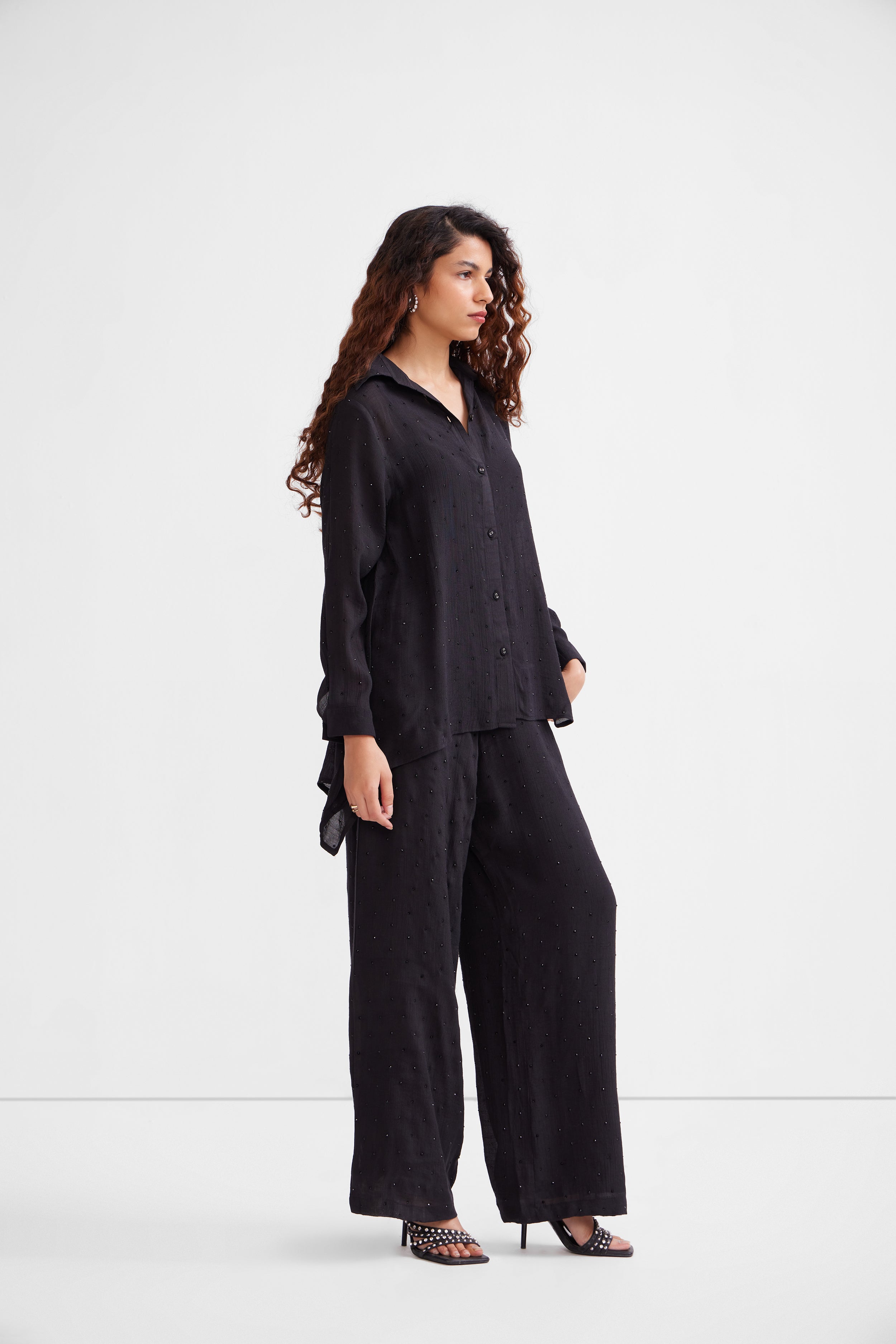 Black Shirt Set