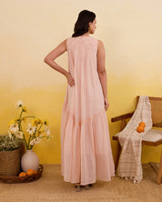 Apricot Bloom Dress