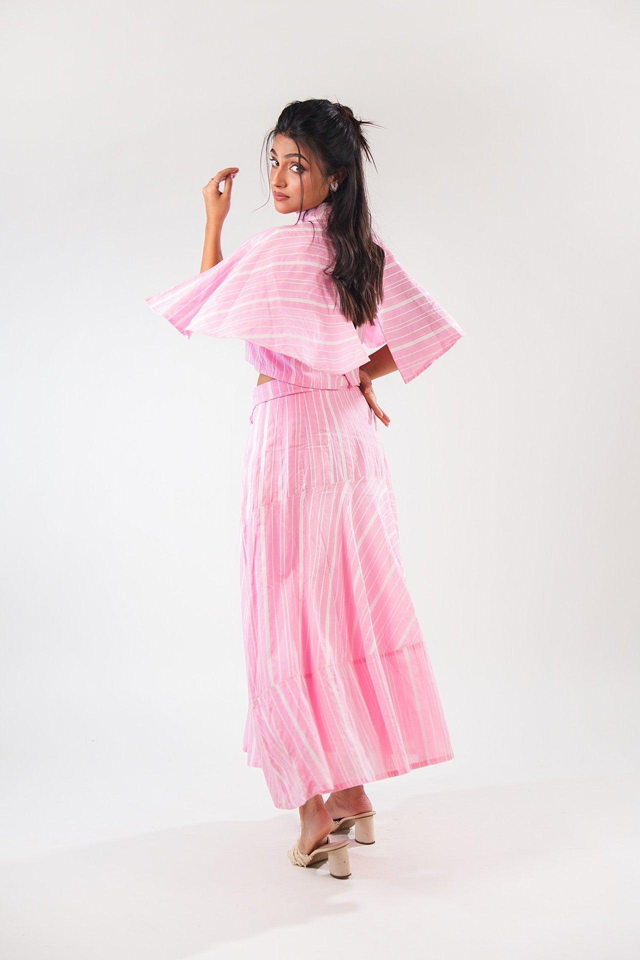 Pink Stripe Co-ord Set