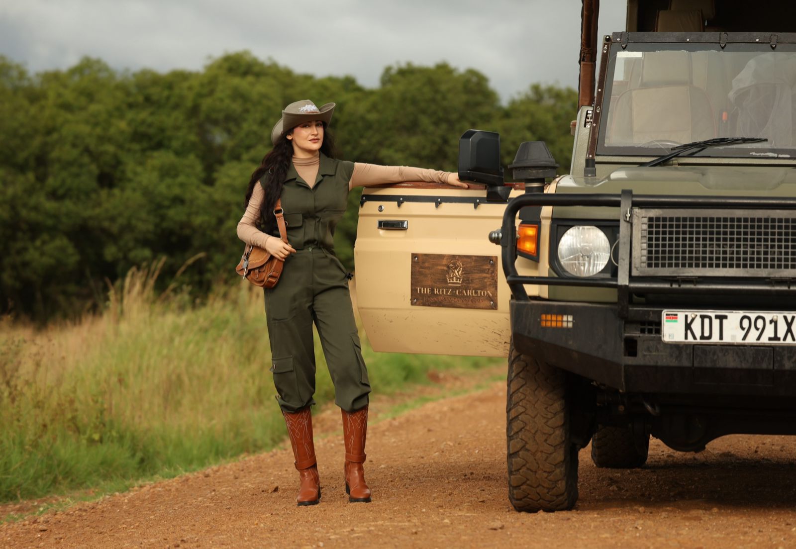 Shalini Passi In Olive Safari Co-ord