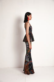 Flared Top With Flared Pants