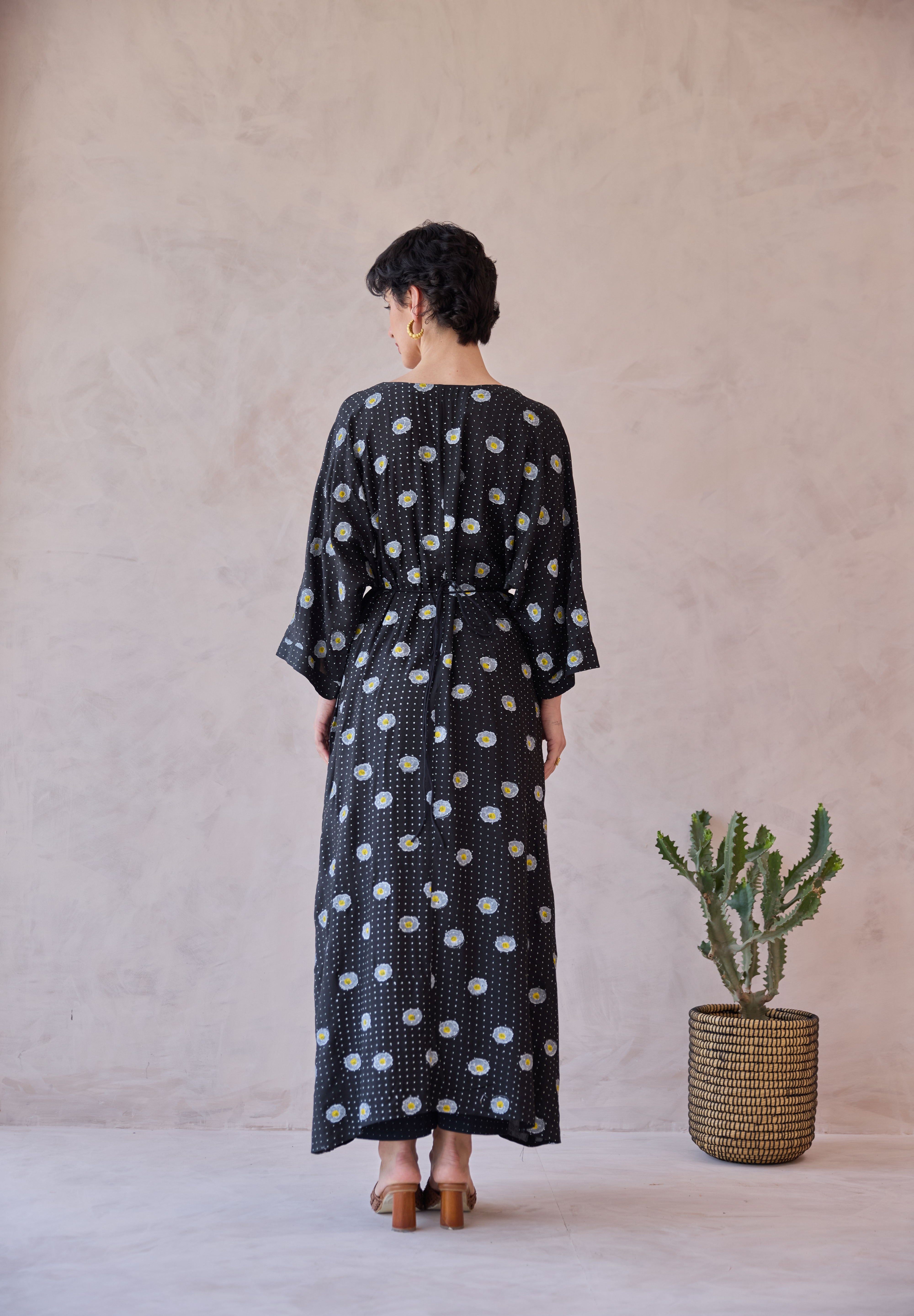 Daisy Drift Kaftan Dress