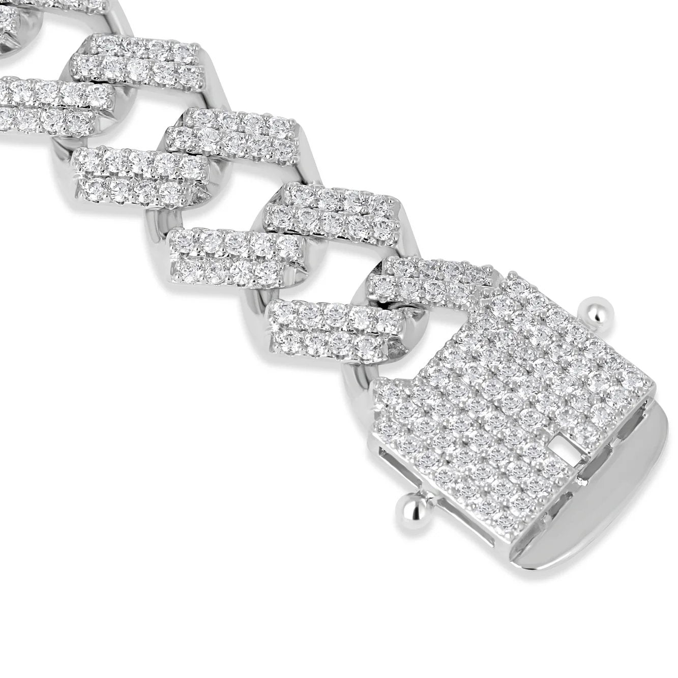 PRONG CUBAN LINK BRACELET