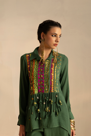 Waterfall Boho Shirt Set