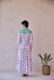 Lilac Dot Meadow Dress