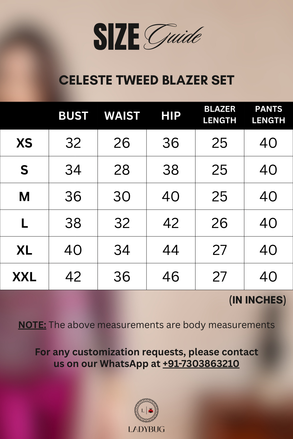 Celeste Tweed Blazer Set 2pc