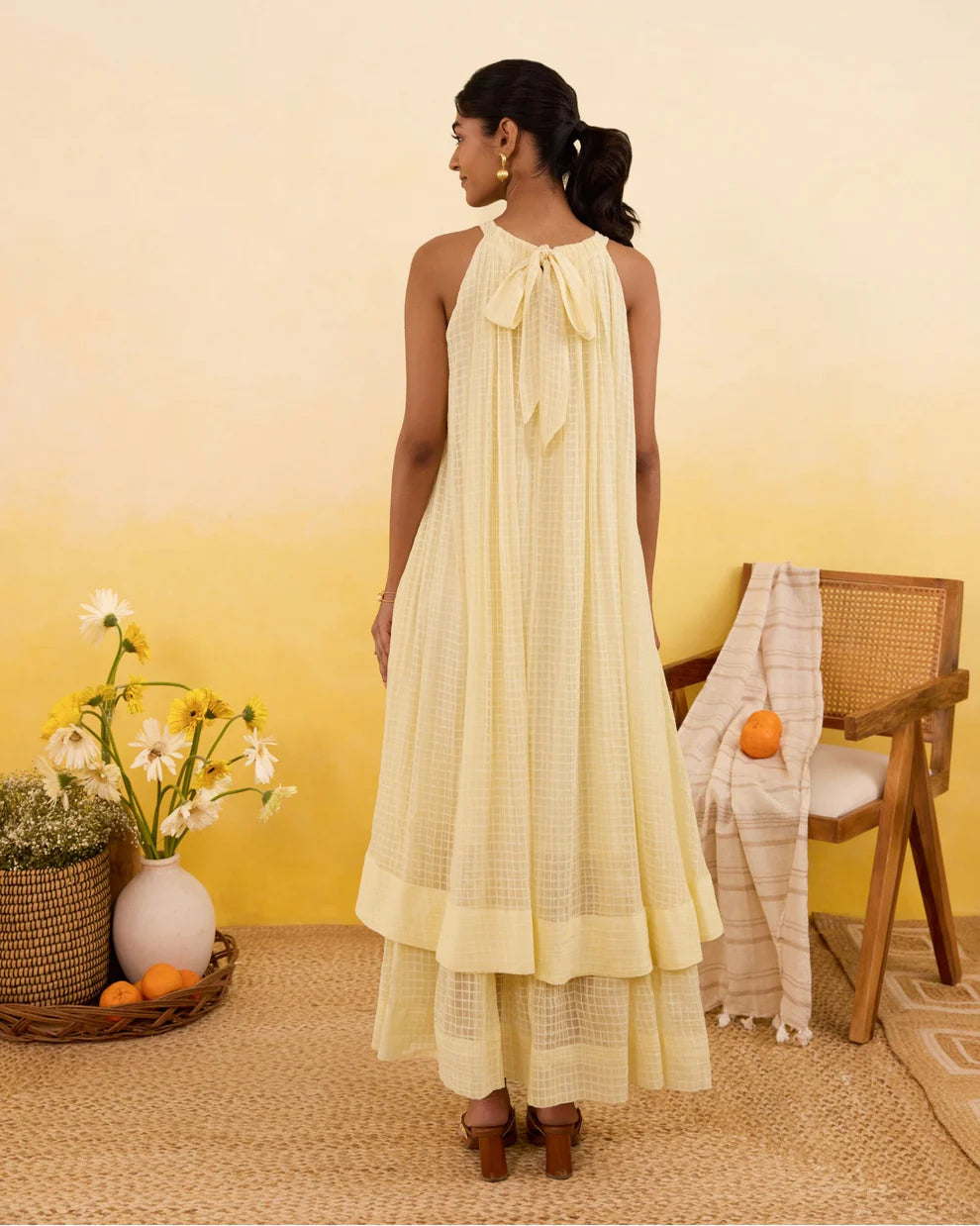 Palm Whisper Dress