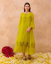 Sunlilt Meadow Dress