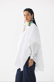 Calla Layered Poplin Shirt