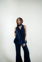 Midnight Scarf Ensemble