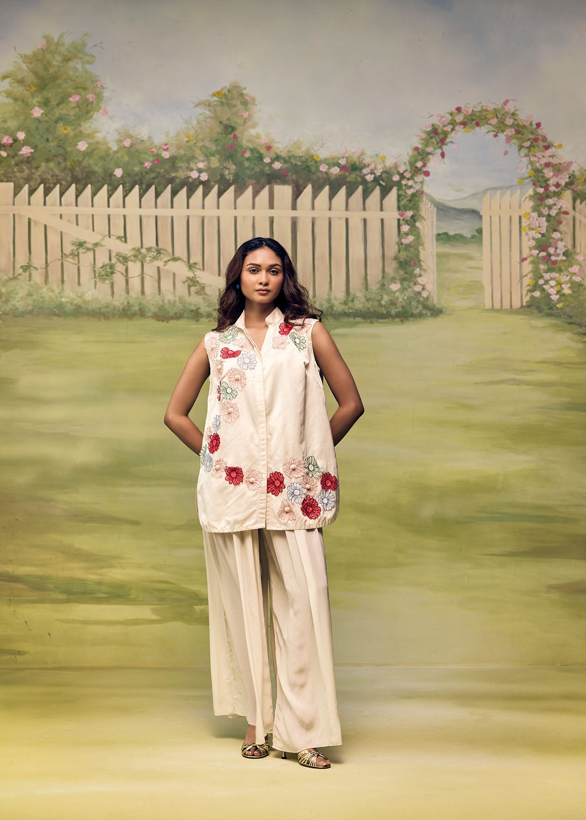 Petal Dust Shirt Co-ord Set