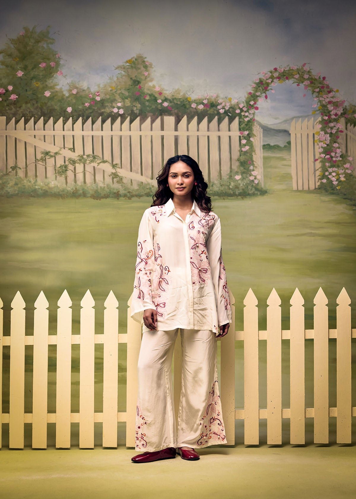 Coral Reverie Relaxed Co-ord Set