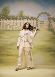 Porcelain Ink Relaxed Co-ord Set