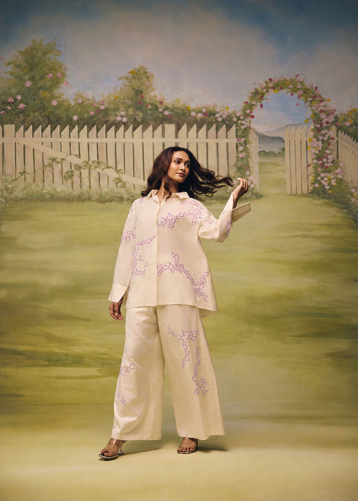 Pearl Mist Relaxed Co-ord Set