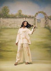 Golden Mist Relaxed Co-ord Set