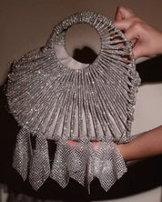 Lumi Knot Mini Bag Silver Large