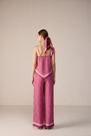 Yuna Top Co-ord Set Maroon
