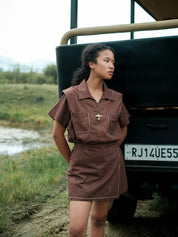 Rover Divider Shorts Brown