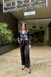 Midnight Monarch Blazer Set (3pc)