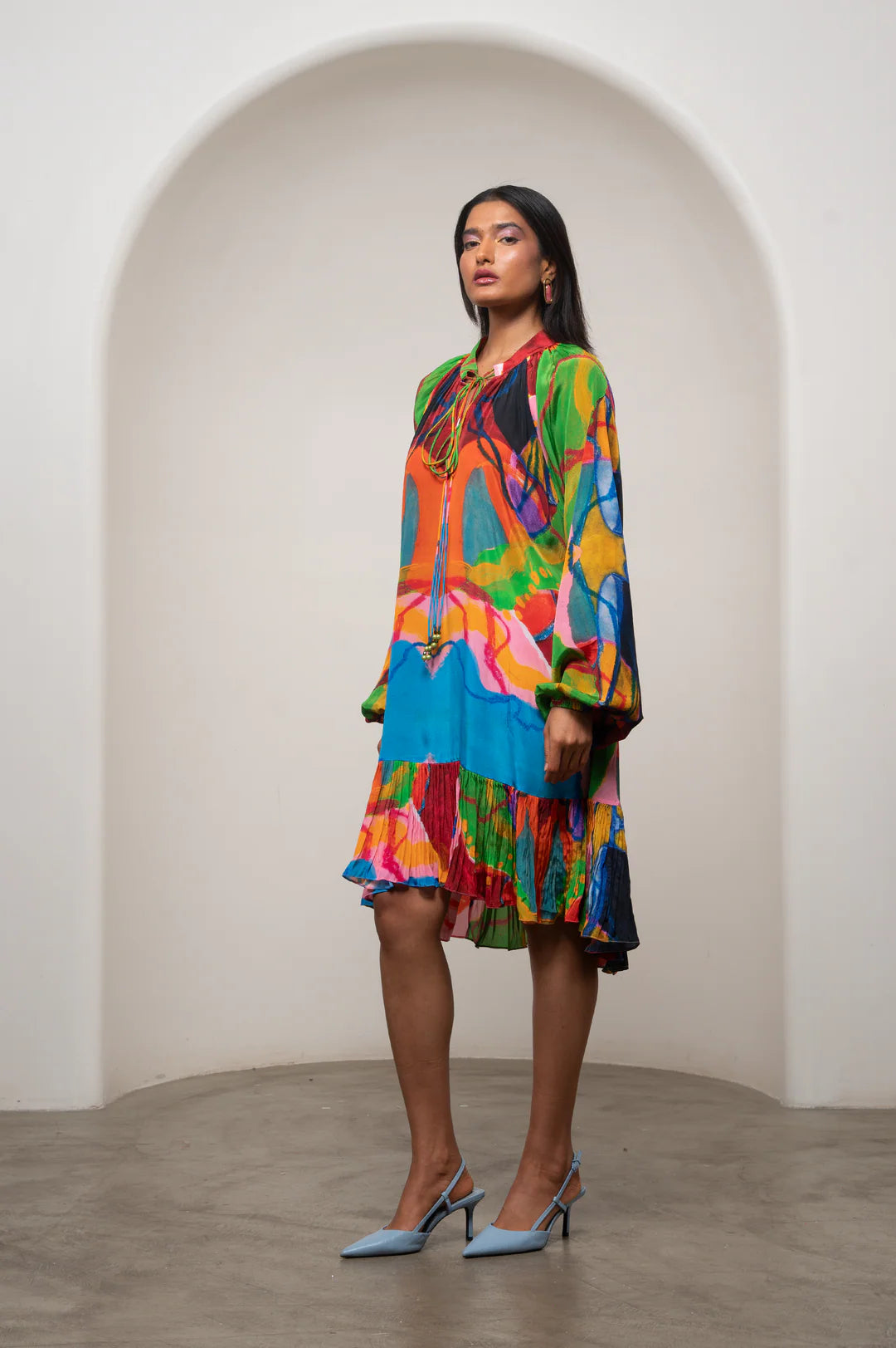 Sorel Gathered Dress