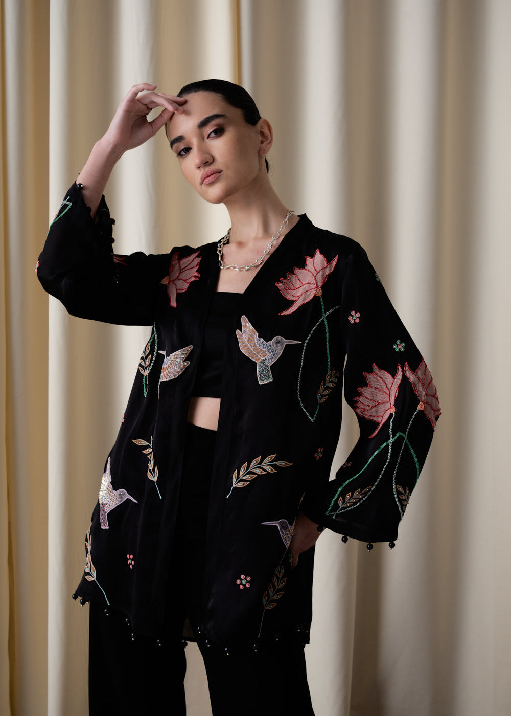 Wildflower blazer (Black) image 0