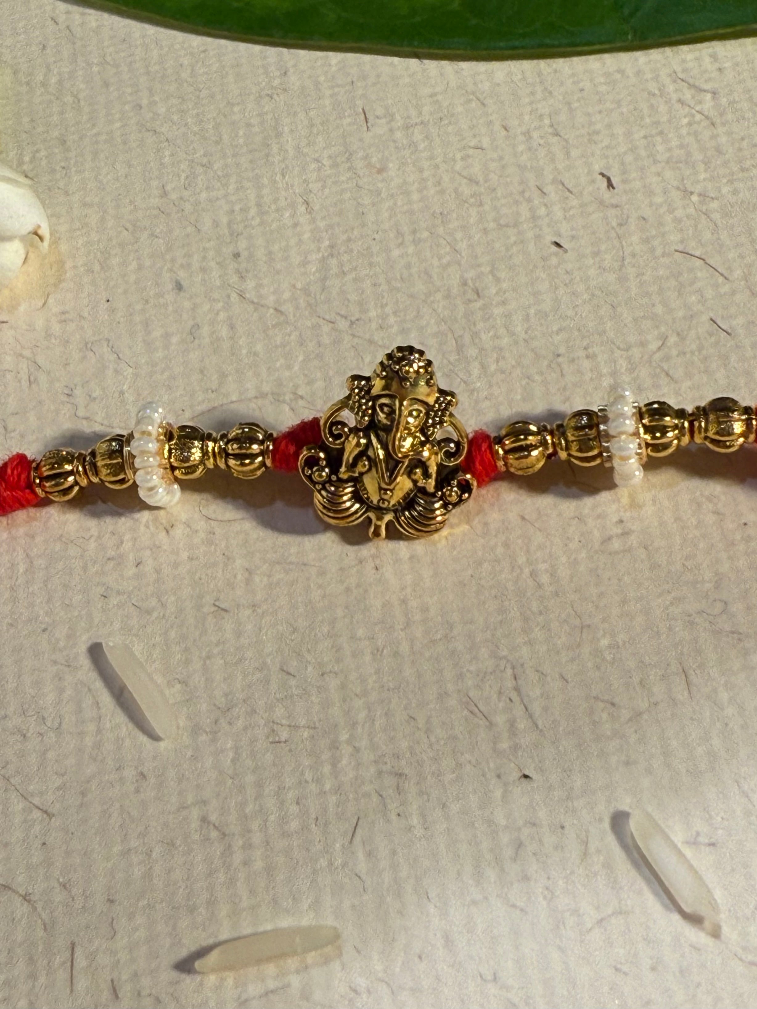 Siddhi Vinayak Rakhi Sutra Set Of Two