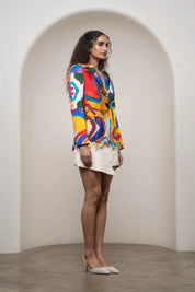 Ruel Wavy Blazer Set
