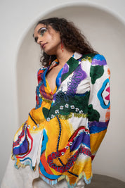 Ruel Wavy Blazer Set