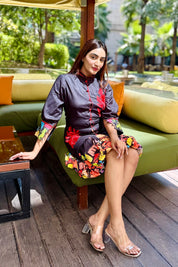 Amara Embroidered Dress