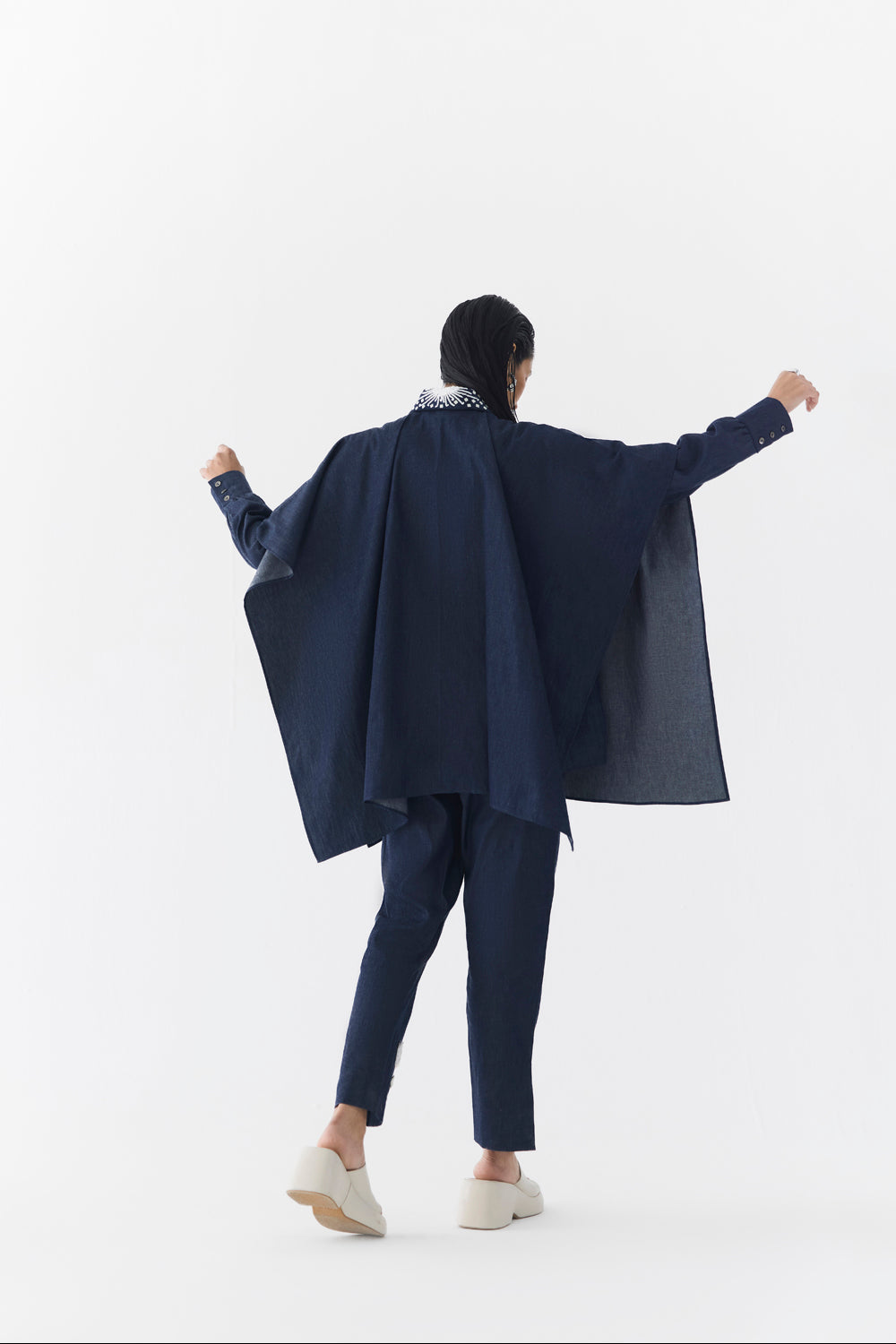 Calla Denim Shirt & Trousers