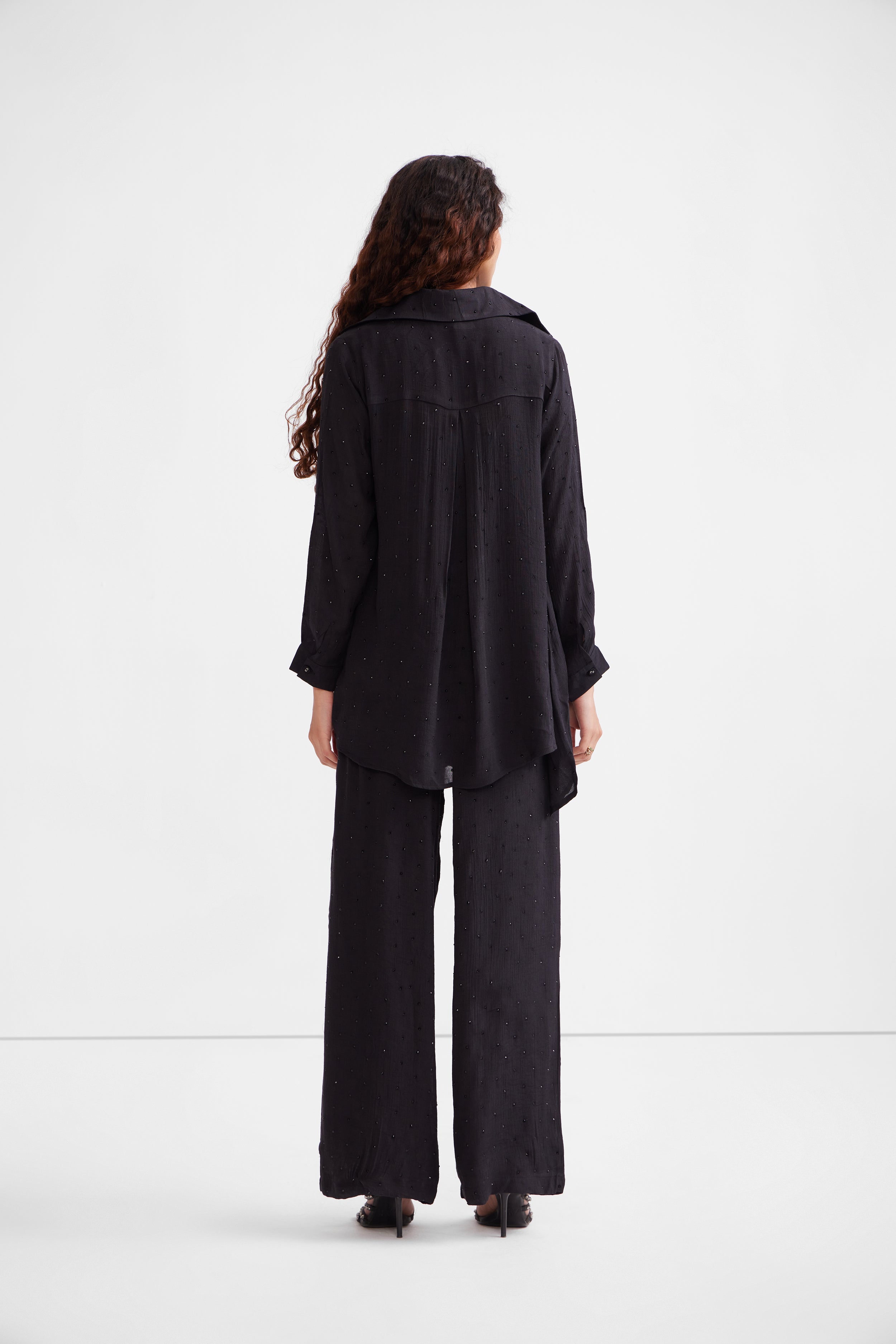 Black Shirt Set