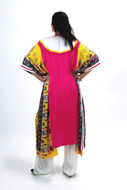 Panelled Kaftan Set