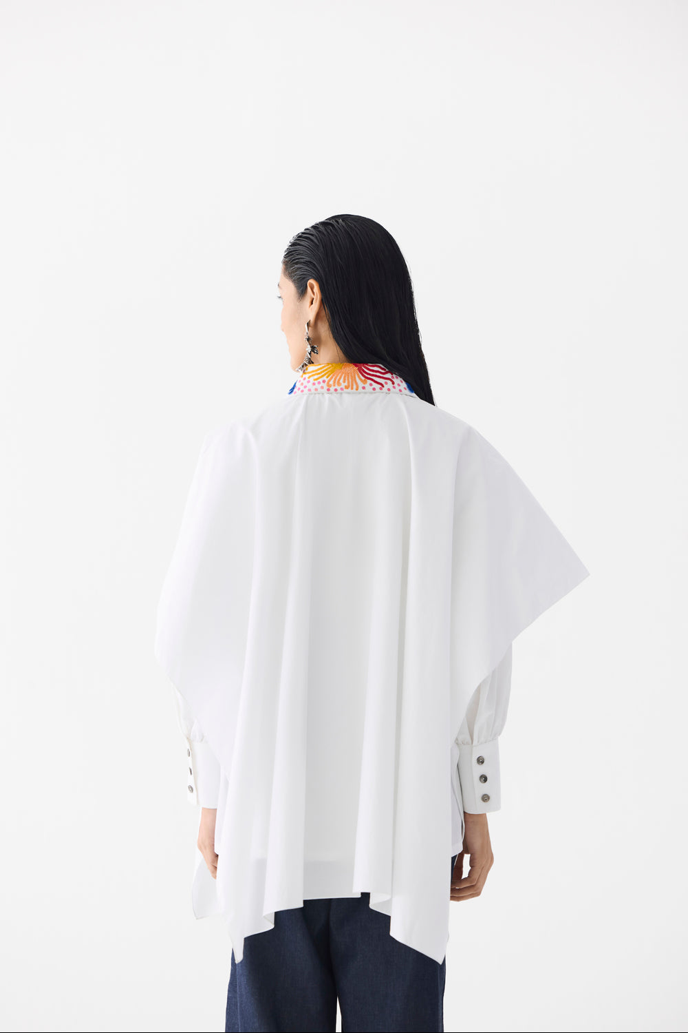 Calla Layered Poplin Shirt