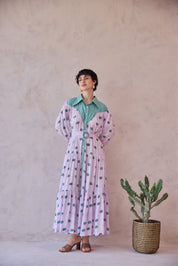 Lilac Dot Meadow Dress