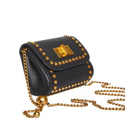 Mini Studded Crossbody Bag
