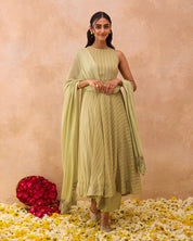 Olive Mist Kurta Set